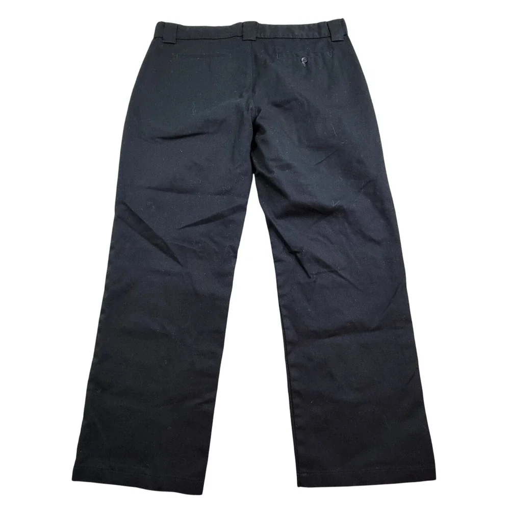 Brahma‎ Carpenter Pants Men's 39X29 Black Workpants Flat Front Straight Canvas